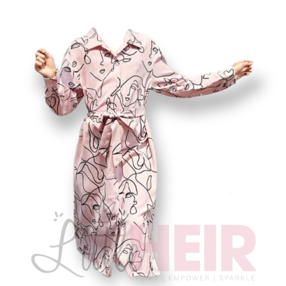 "Artsy gal" dress